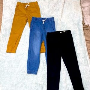 Boys NWT Size 6-7 Joggers Bundle